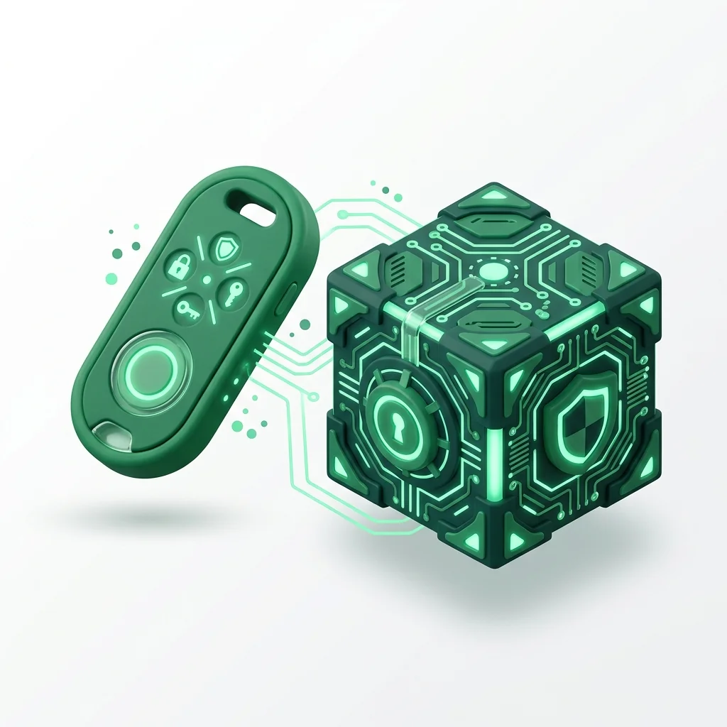 AWS KMS hardware cryptographic key illustration